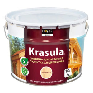 Обработка внутри защитным составом "Krasula"